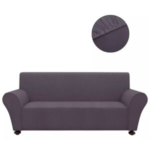 VidaXL Stretch Couch Slipcover Anthracite Polyester Jersey