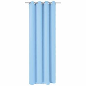 VidaXL Blackout Curtain with Metal Eyelets 270x245 cm Turquoise