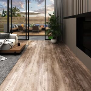 VidaXL PVC Flooring Planks 5.02 m² 2 mm Self-adhesive Wood Wash