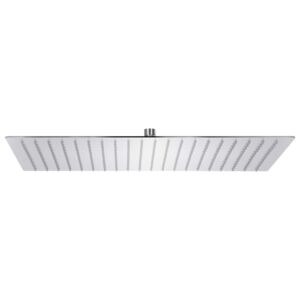 VidaXL Rain Shower Head Stainless Steel 304 50x30 cm Rectangular