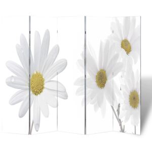 VidaXL Folding Room Divider 200x170 cm Flower