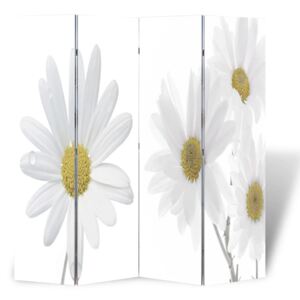VidaXL Folding Room Divider 160x170 cm Flower