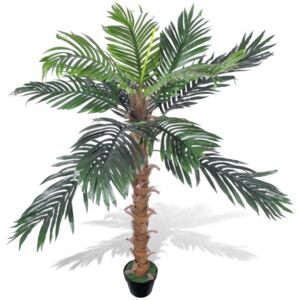 VidaXL Artificial Plant Coconut Palm Tree with Pot 140 cm