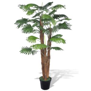 VidaXL Artificial Fan Palm Tree with Pot 180 cm