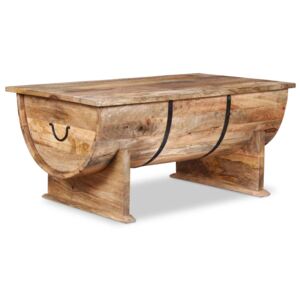 VidaXL Coffee Table Solid Mango Wood 88x50x40 cm