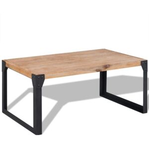 VidaXL Coffee Table Solid Acacia Wood 100x60x45 cm