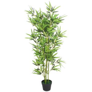 VidaXL Artificial Bamboo Plant with Pot 120 cm Green