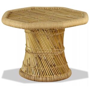VidaXL Coffee Table Bamboo Octagon 60x60x45 cm