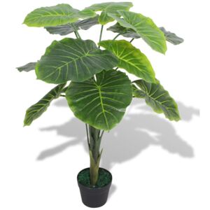 VidaXL Artificial Taro Plant with Pot 70 cm Green