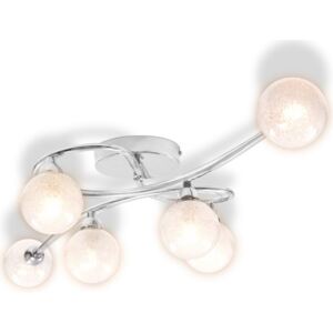 Ceiling Lamp with 6 Shades G9 Chrome