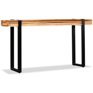 VidaXL Console Table Solid Reclaimed Wood Adjustable