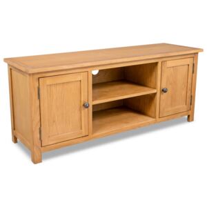 VidaXL TV Cabinet 120x35x48 cm Solid Oak Wood