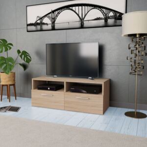 VidaXL TV Cabinet Chipboard 95x35x36 cm Oak