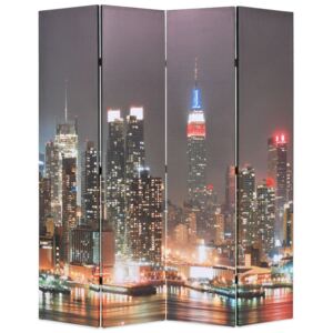 VidaXL Folding Room Divider 160x170 cm New York by Night
