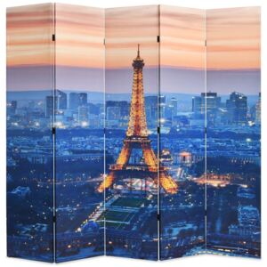 VidaXL Folding Room Divider 200x170 cm Paris by Night