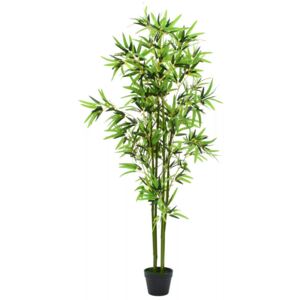 VidaXL Artificial Bamboo Plant with Pot 175 cm Green