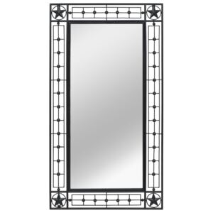 VidaXL Wall Mirror Rectangular 60x110 cm Black