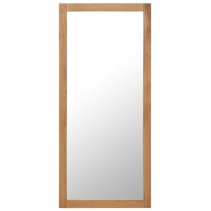 VidaXL Mirror 50x140 cm Solid Oak Wood