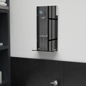 VidaXL Wall Mirror with Shelf 20x40 cm Tempered Glass