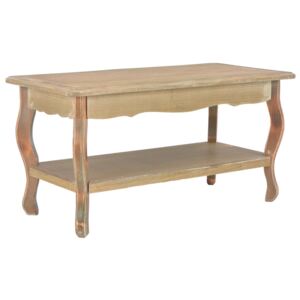 VidaXL Coffee Table 87.5x42x44 cm Solid Pine Wood