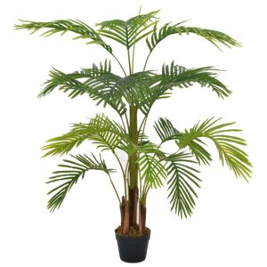VidaXL Artificial Plant Palm with Pot Green 120 cm