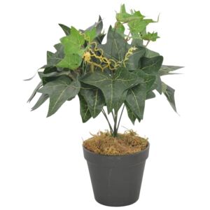 VidaXL Artificial Plant Ivy Leaves with Pot Green 45 cm