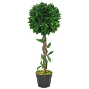 VidaXL Artificial Plant Bay Tree with Pot Green 70 cm