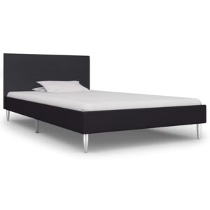 VidaXL Bed Frame Black Fabric 90x190 cm
