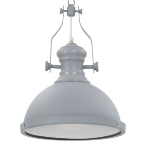 VidaXL Ceiling Lamp Grey Round E27