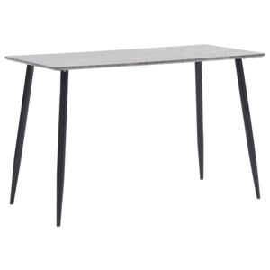VidaXL Dining Table Grey 120x60x75 cm MDF