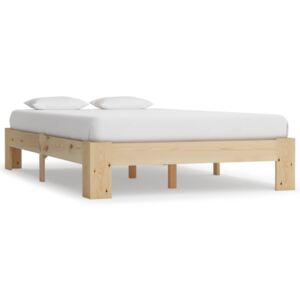 VidaXL Bed Frame Solid Pine Wood 120x200 cm