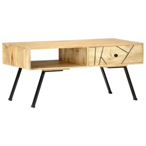 VidaXL Coffee Table 95x50x42 cm Solid Mango Wood
