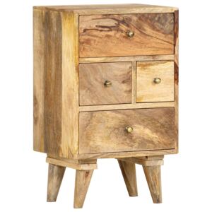 VidaXL Bedside Cabinet 36x30x60 cm Solid Mango Wood