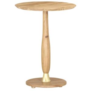 VidaXL Side Table 45 cm Solid Acacia Wood