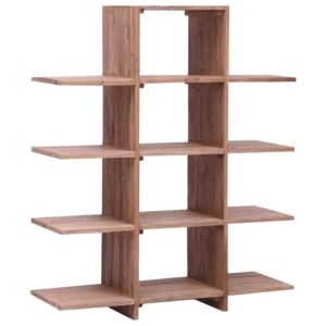 VidaXL Bookshelf 100x30x120 cm Solid Teak Wood