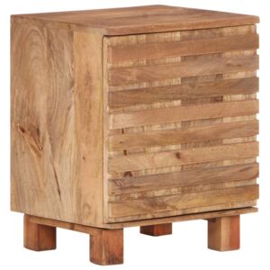 VidaXL Bedside Cabinet 40x35x51 cm Solid Mango Wood