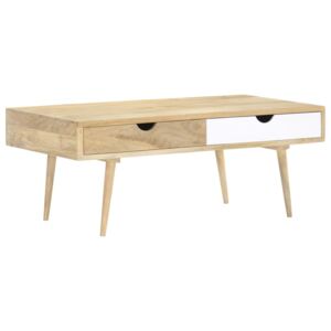 VidaXL Coffee Table 117x55x45 cm Solid Mango Wood