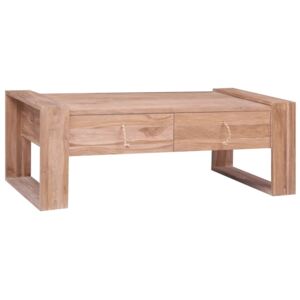 VidaXL Coffee Table 110x60x40 cm Solid Teak Wood