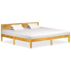 VidaXL Bed Frame Solid Mango Wood 200 cm