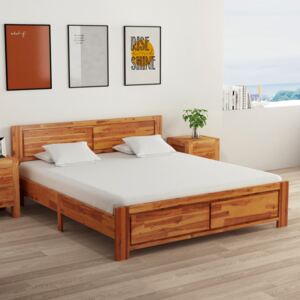 VidaXL Bed Frame Solid Acacia Wood 160x200 cm