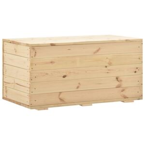 VidaXL Storage Box 100x54x50.7 cm Solid Pine Wood