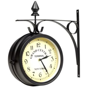 VidaXL Two-sided Wall Clock 20 cm