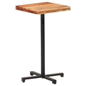 VidaXL Bar Table Square 50x50x110 cm Solid Acacia Wood