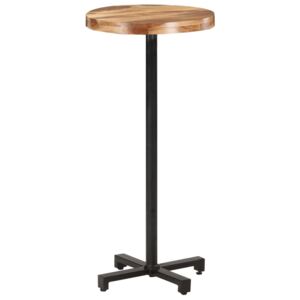 VidaXL Bar Table Round Ø50x110 cm Solid Acacia Wood