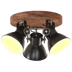 VidaXL Industrial Ceiling Lamp 25 W Dead Black 42x27 cm E27