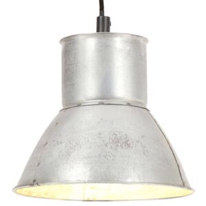 VidaXL Hanging Lamp 25 W Silver Round 17 cm E27