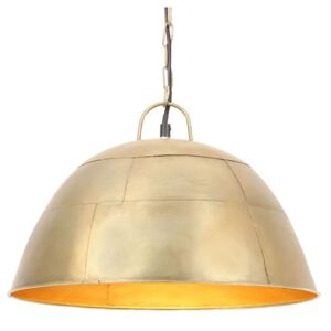VidaXL Industrial Vintage Hanging Lamp 25 W Brass Round 41 cm E27