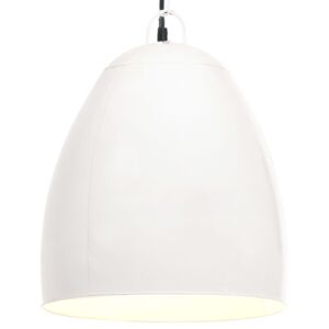 VidaXL Industrial Hanging Lamp 25 W White Round 42 cm E27