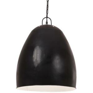 VidaXL Industrial Hanging Lamp 25 W Dead Black Round 42 cm E27