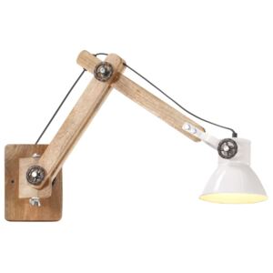 VidaXL Wall Lamp Industrial Style White Round E27